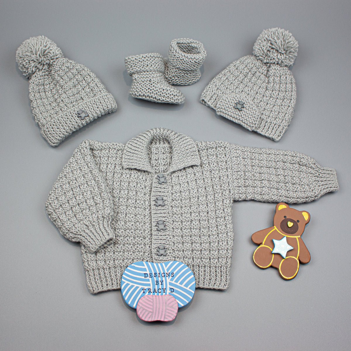 Baby Boy & Unisex Downloadable Knitting Patterns Designs By Tracy D