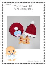 Load image into Gallery viewer, 159 Christmas Hats - Download - Designs By Tracy D