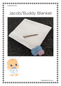 42. Jacob - Jake - Buddy Blanket- Posted - Designs By Tracy D