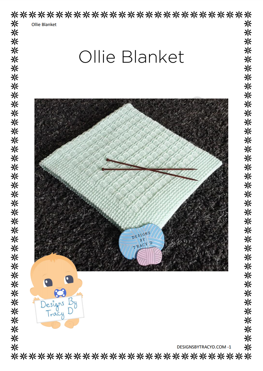 44. Ollie Blanket - Download - Designs By Tracy D